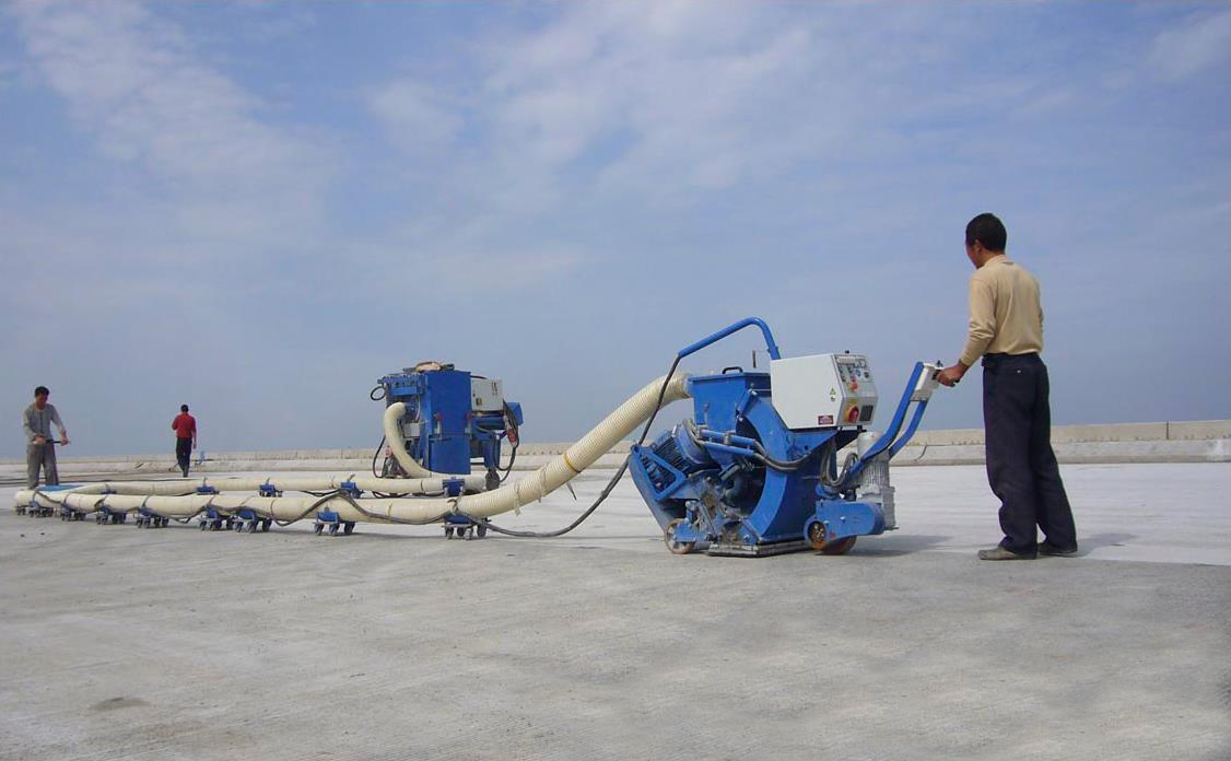 橋面混凝土拋丸機